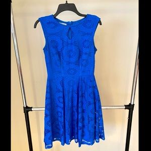Blue summer dress size 4
